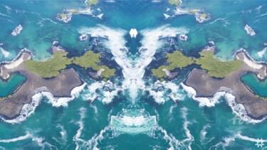 Fantastic Earth - Vue du Ciel - Air Elemental Spirit 摄影 标题为“Fantastic Earth - V…” 由Miroir Planétaire Blanc, 原创艺术品, 操纵摄影