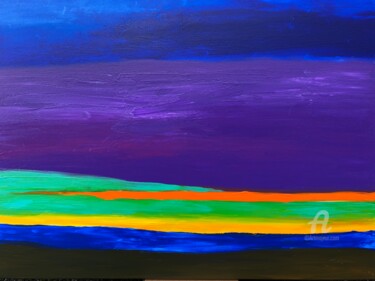 Peinture intitulée "Abstraction 02" par Philippe Van Bellinghen, Œuvre d'art originale, Acrylique