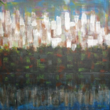 Peinture intitulée "It's not Central Pa…" par Pepe Villan, Œuvre d'art originale, Acrylique