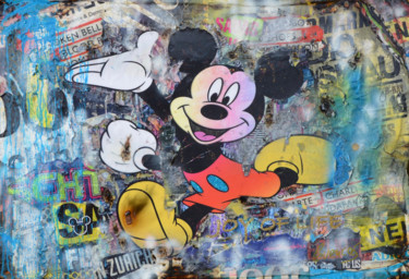 Collages titulada "Joy of Life - Micke…" por Adriano Cuencas, Obra de arte original, Acrílico
