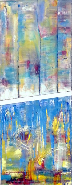 Malerei mit dem Titel ""Mixed"    Material…" von Urs, Original-Kunstwerk, Acryl
