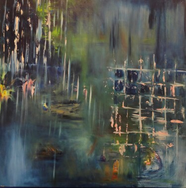 Painting titled "Beautiful cages of…" by Atignas Art, Original Artwork, Oil