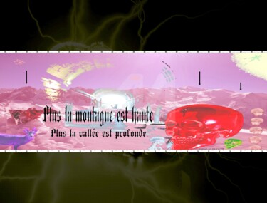 Photographie intitulée "N°1 -Vertigo-" par Tchook.Os, Œuvre d'art originale, Photographie numérique