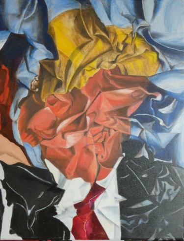 Pittura intitolato "I always right" da Sy Chan, Opera d'arte originale, Olio