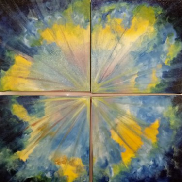 Painting titled "Infinity" by Atignas Art, Original Artwork, Oil
