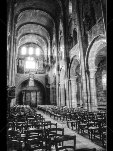 L’Eglise st etienne a Nevers Photographie intitulée "L’Eglise st etienne…" par Chrisdaf, Œuvre d'art originale
