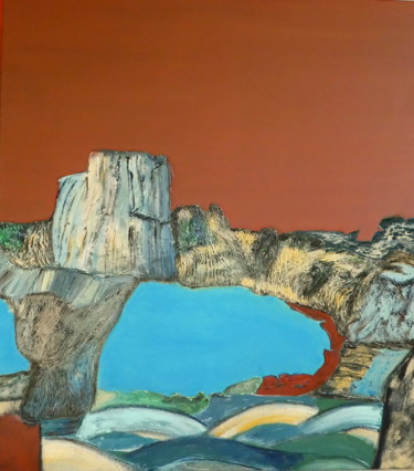 绘画 标题为“Arco naturale   Cap…” 由Urs, 原创艺术品, 丙烯
