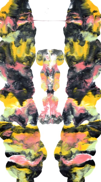 绘画 标题为“Rorschach Series No…” 由Sumit Ratta, 原创艺术品, 丙烯