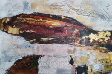 Malerei mit dem Titel "Du und Ich" von Jana Scherer, Original-Kunstwerk, Acryl