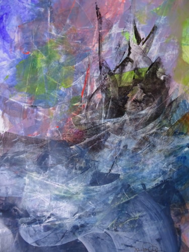 Painting titled ""2019 - 3"" by Jaio Dos Anjos, Original Artwork, Acrylic