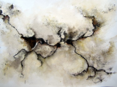 Peinture intitulée "shadows-in-my-life.…" par Marianne Charlotte Mylonas-Svikovsky (Marlo), Œuvre d'art originale, Acrylique
