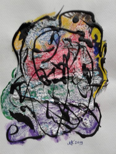 Schilderij getiteld "20190205-113424.jpg" door Marianne Huizinga, Origineel Kunstwerk
