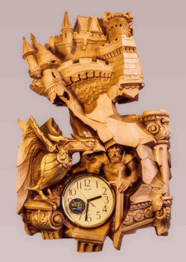 Journey to fairy tale. Путешествие в сказку. Sculpture intitulée "Journey to fairy ta…" par Sergey Kolokoltsov, Œuvre d'art originale, Verre