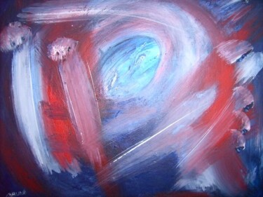 Peinture intitulée "Esclave" par Bruno Briatte, Œuvre d'art originale, Huile