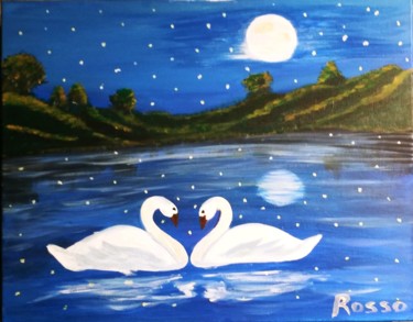 Painting titled "img-20190131-154308…" by Jessica M Rosso Rosso, Original Artwork, Acrylic