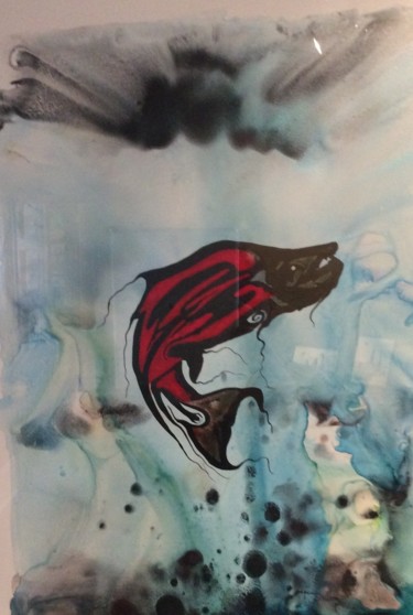Peinture intitulée "img-1262.jpg" par Colleen, Œuvre d'art originale, Aquarelle