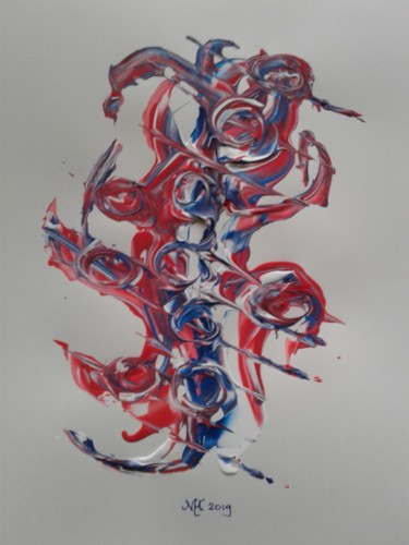 Schilderij getiteld "20190208-140127.jpg" door Marianne Huizinga, Origineel Kunstwerk