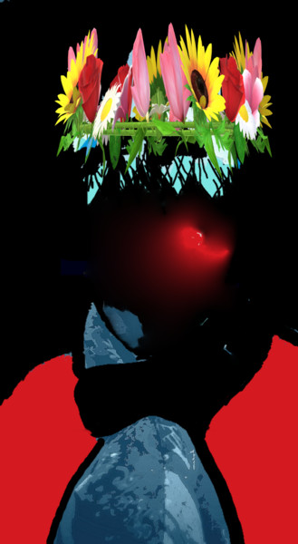 Digital Arts titled "printemps-2." by Mysane, Original Artwork, Digital Painting