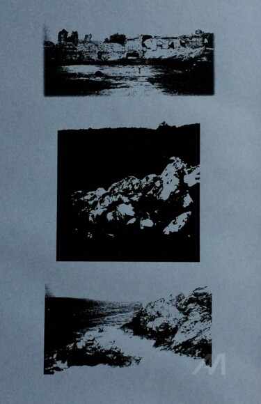 印花与版画 标题为“Paysages multiples” 由Mise En Graphie, 原创艺术品, 丝网印刷