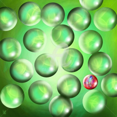 Digital Arts titled "Think différent." by Tito Villa, Original Artwork, Digital Painting