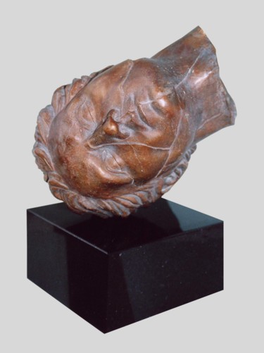 雕塑 标题为“antique-face.jpg” 由Romuald Wisniewski, 原创艺术品, 金属