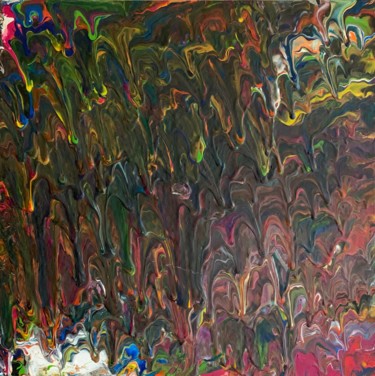 Peinture intitulée "alcoholic in the da…" par Paul Yves Poumay, Œuvre d'art originale, Acrylique