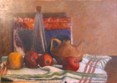 绘画 标题为“BODEGON 5” 由Ruben Dario Burschtin, 原创艺术品