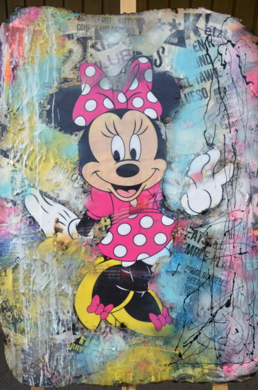 Collages getiteld "Minnie Street 1,975…" door Adriano Cuencas, Origineel Kunstwerk, Collages