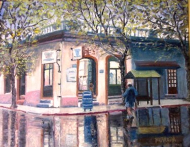 Peinture intitulée "REFLEJOS" par Ruben Dario Burschtin, Œuvre d'art originale