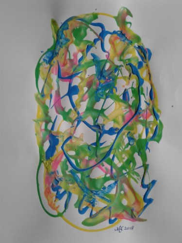 Schilderij getiteld "20190212-111041.jpg" door Marianne Huizinga, Origineel Kunstwerk