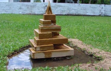 Escultura intitulada "Projeto escultura/f…" por Alceo Luiz De Costa Dcosta, Obras de arte originais