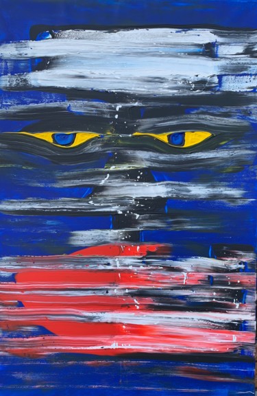 Peinture intitulée "Honte à Mister Pmur…" par Paul Yves Poumay, Œuvre d'art originale, Acrylique