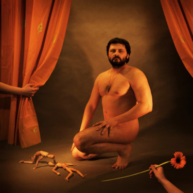 Фотография под названием "Chrysanthemum" - Николай Седнин (Nicolas Sedninne), Подлинное произведение искусства, Объекты
