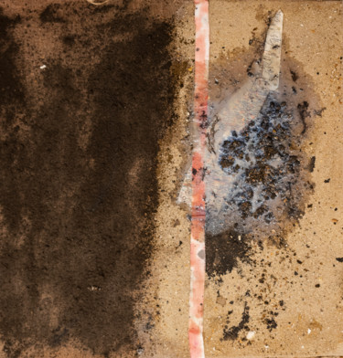 绘画 标题为“où est-il.jpg” 由Elisabeth Laplante, 原创艺术品, 颜料