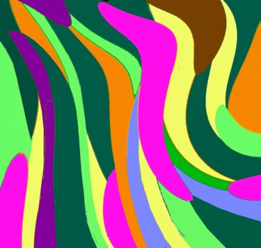 Digital Arts titled "Morning Colors" by Peter Jalesh, Original Artwork, Digital Painting