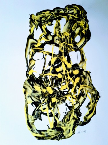 Schilderij getiteld "20190217-125451.jpg" door Marianne Huizinga, Origineel Kunstwerk
