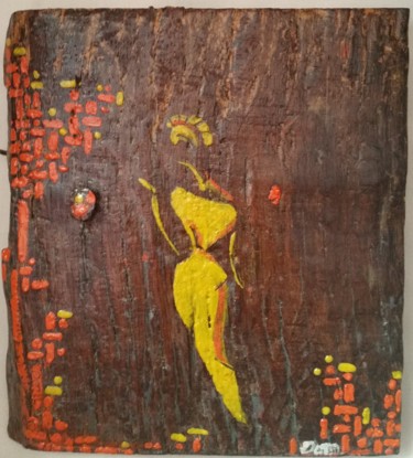 Peinture intitulée "Conversation" par Dominique Sarrouy, Œuvre d'art originale, Huile