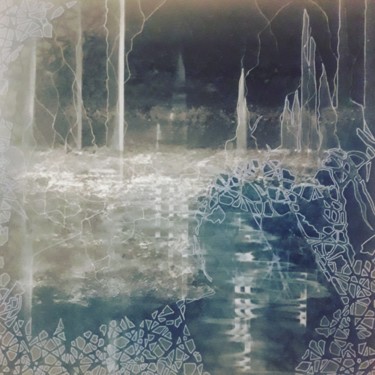 Peinture intitulée "Spectres" par Stephane Heckel, Œuvre d'art originale, Acrylique