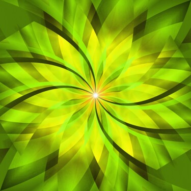 Digital Arts titled "Eternal Solace (2)" by China Alicia Rivera, Original Artwork, Digital Painting