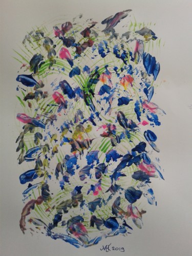 Schilderij getiteld "20190223-115541.jpg" door Marianne Huizinga, Origineel Kunstwerk