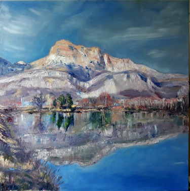 Peinture intitulée "Impressions-Chartre…" par Fabrice Gerin, Œuvre d'art originale, Huile