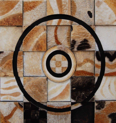 拼贴 标题为“Mosaïque.” 由Farid Ben Daoud, 原创艺术品, 拼贴