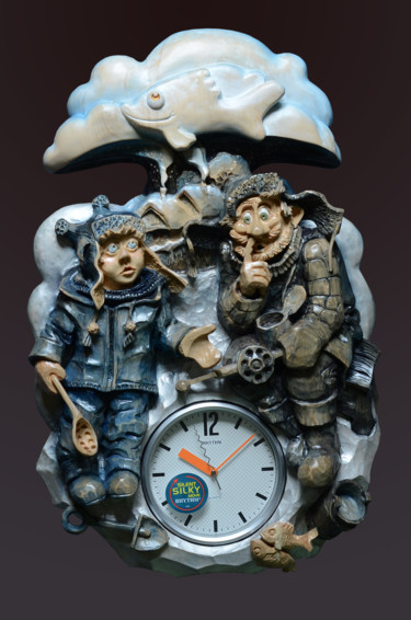 Sculpture intitulée "Les rêves deviennen…" par Sergey Kolokoltsov, Œuvre d'art originale, Verre