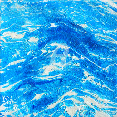 绘画 标题为“La Mer Bleue” 由Natalia Kuruch, 原创艺术品, 丙烯