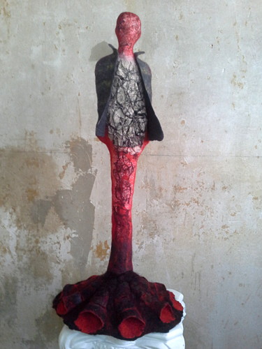 Rédemption Art textile intitulée "Rédemption" par Françoise Maillet, Œuvre d'art originale