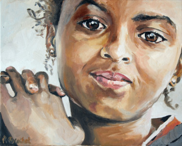 Peinture intitulée "La confiance" par Pascal Brachet, Œuvre d'art originale, Huile