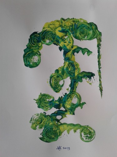 Schilderij getiteld "20190226-102932.jpg" door Marianne Huizinga, Origineel Kunstwerk