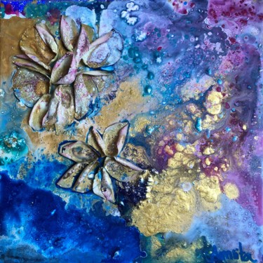 Peinture intitulée "Mémoire" par Amrita Depraz, Œuvre d'art originale, Acrylique