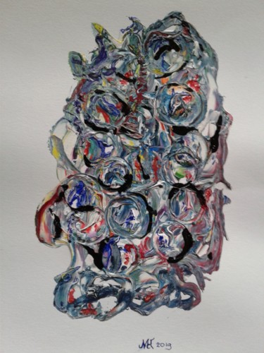 Schilderij getiteld "20190301-105916.jpg" door Marianne Huizinga, Origineel Kunstwerk