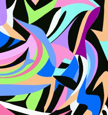 Digital Arts titled "Colours of light. R…" by Peter Jalesh, Original Artwork, Digital Painting
